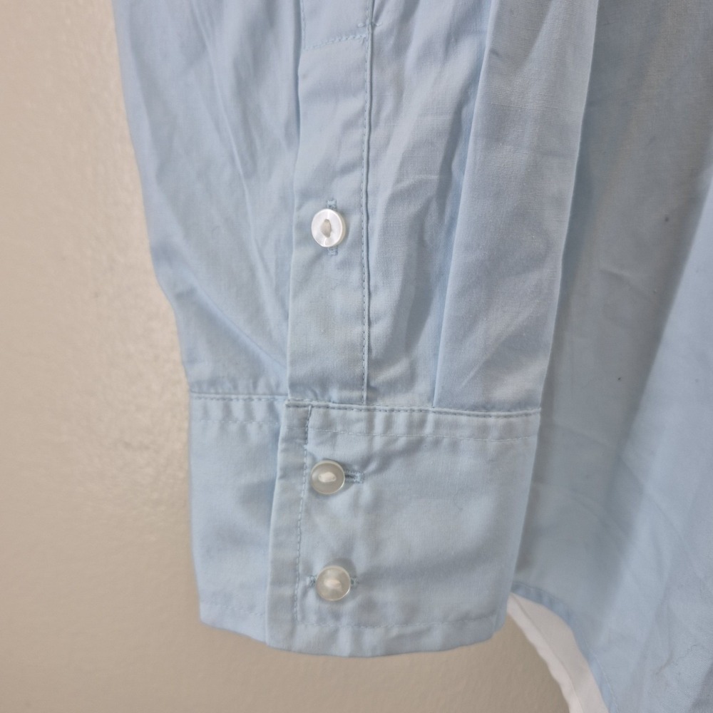 Abercrombie & Fitch Colorblock Shirt Womens Large Oversized Button Up A&F - Picture 7 of 10